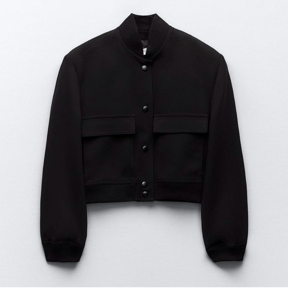 Zara Maxi Pocket Bomber